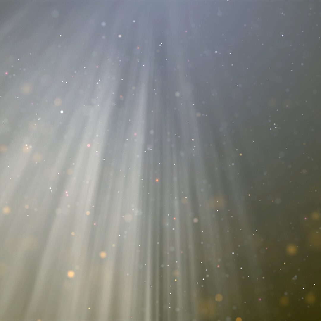 Rays of light emanating from a dark background, offering spiritual and energetic healing services.